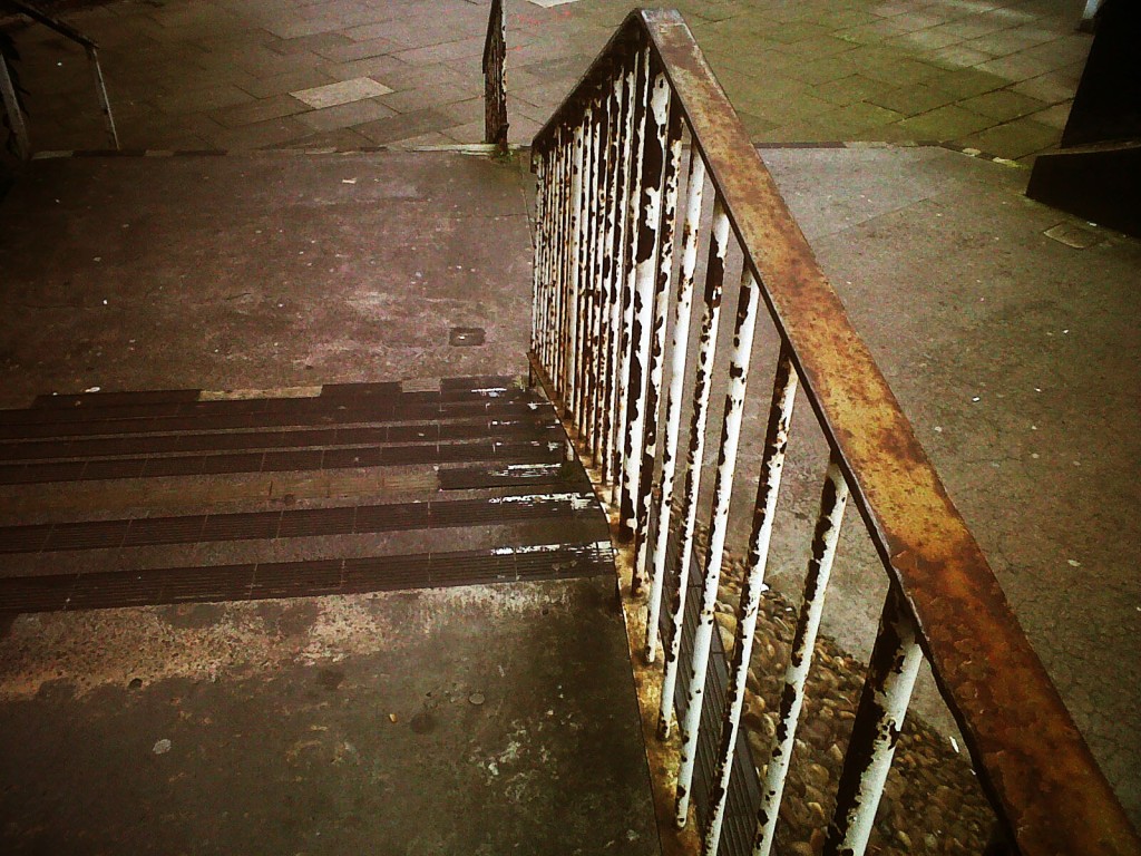 rusty stairs 1